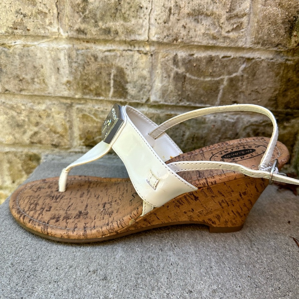 Dr Scholls White Wedges